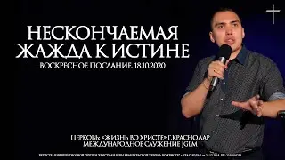 НЕСКОНЧАЕМАЯ ЖАЖДА к ИСТИНЕ | ТРОУКОВ АЛЕКСЕЙ