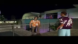 KILLING THE GANGSTER OF VICECITY WITH CHAINSAW