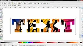 Image Inside Text - Inkscape Tutorial