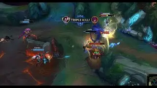 Yasuo 1v4 Outplay