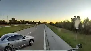 Truck dashcam Accident