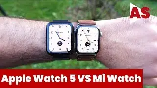 Apple Watch 5 VS Mi Watch - ENG Version