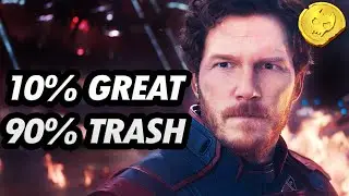 Guardians of the Galaxy Vol 3 is 10% Great and 90% Trash