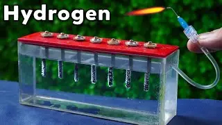 Making a Simple Water-to-Hydrogen Generator Using 60 Batteries – Watch What Happens Next! (hho)
