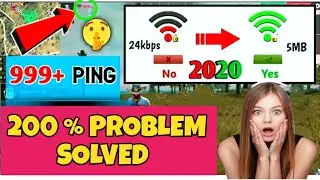 Fix Ping Problem in FREE FIRE | PING PROBLEM SOLVED IN 2020 | 100% Real method | Mr Ashis