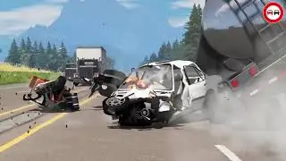 ТАКОЕ НЕ ПОКАЗЫВАЮТ В АВТОШКОЛЕ! Жуткие Аварии и ДТП. Опасные ситуации и ДУРАКИ на дороге.