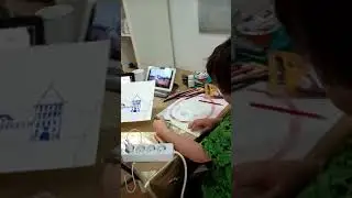 14.03.20 Online Russkaya Akademia Clase de pintura 1