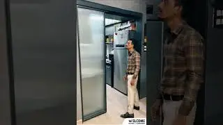 Train Track Sliding Doors. 