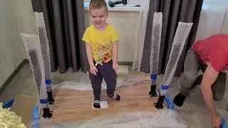 сборка компьютерного стола