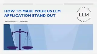 Boston Area LLM Consortium Webinar How to Make Your U S  LLM Application Stand Out