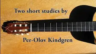 Two studies for guitar