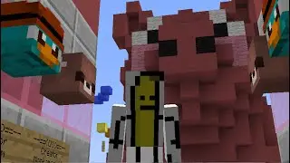 Minecraft PinkPig Parkour Speedrun #shorts