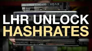 100% LHR Unlock Power & Hashrate Testing (3060, 3060 Ti, 3070 Ti, 3080 Ti) 