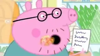 peppa pig but with explosions