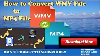 How to Convert WMV File to MP4 File Online