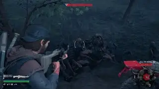 DAYS GONE Proxy falls from rock
