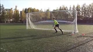 Алабин Кирилл, 2004 гр, вратарь, прыжок правый, 23 сентября