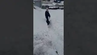 Привёз тёщу на дачу) снег чистить)тишины хочу