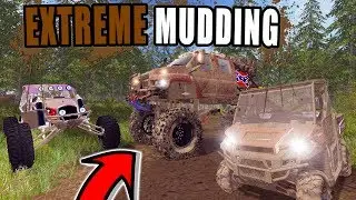 INSANE LIFT KIT ON CHEVY KODIAK MUDDING | FARMING SIMULATOR 2017