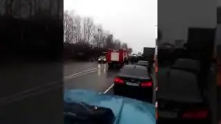 массовое ДТП на трассе Брянск - Новозыбков
