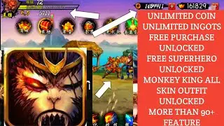 King of war Fantasy Journey hack mod | Unlimited coin and ingots| free purchased|All skin unlocked|I