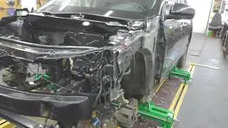 Nissan Almera. 100% reseller, work of shady mechanics. Body repair after an accident.