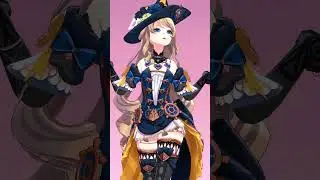 Eu Sento Gabu【Genshin Impact MMD】Navia