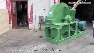Turning Waste into Wealth: Witness the Power of Our Wood Crusher Machine! ♻️