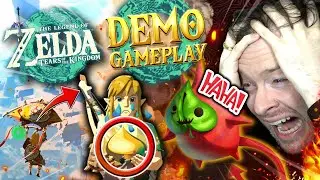 KROGS in ZELDA TOTK?! 😡 Zelda Tears of the Kingdom Gameplay Demo Reaktion