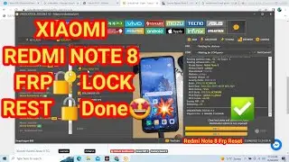 Redmi Note 8 Frp Unlock Tool Done|Redmi Note 8 Frp Bypass| mi redmi note 8 frp bypass| mi note 8 frp