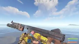 Мастер Манса на Лодке в РАСТ/RUST