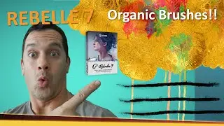 Rebelle 7 Brushes pack - ORGANIC Brushes, UNIQUE on every stroke!