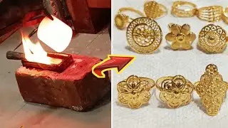 Casting a Gold Ring | Jewelry Casting Process