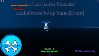 Roblox Au Sans Battles [Remake] UnderVerse!Swap Sans [Event]