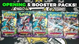 *SECRET RARE PULLED* Opening Pokemon Guardians Rising Booster Packs!