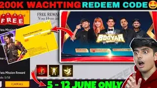 FREE FIRE REDEEM CODE TODAY 5 JUNE| FF REWARDS REDEEM CODE | FF REDEEM CODE TODAY 5 JUNE FF REWARDS