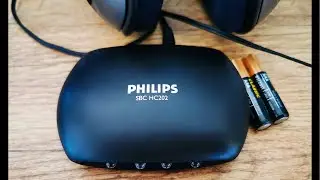 -Дары мусорки- Ультрадревние беспроводные наушники Philips SBC HC202