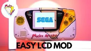 EASIEST Game Gear LCD Mod | RetroSix CleanScreen GG Kit | Retro Renew