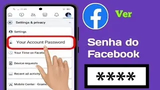 Como ver sua senha do Facebook se você a esqueceu, Veja sua senha do Facebook