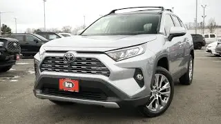 2020 Toyota RAV4 Limited Review - Start Up, Revs, and Walk Around