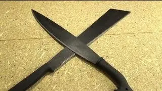 Barong and All Terrain Chopper, New Cold Steel Machetes
