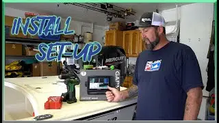 GARMIN FISH FINDER INSTALLATION AND SETUP | HOW TO
