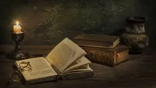 you're studying in a haunted library with ghosts ( dark academia playlist )