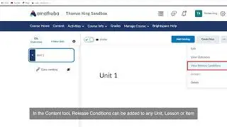 Release Conditions