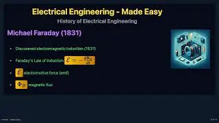⚡️⚡️⚡️ The History of Electrical Engineering: From Static Sparks to the Digital Revolution 💡💡💡