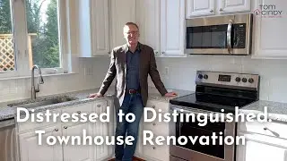 Distressed to Distinguished: Townhouse Renovation | #tomandcindyhomes show episode 176