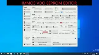 VAG Dashboard - IMMO3 VDO EEPROM Editor