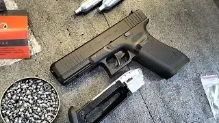 Pellet Version Umarex Airgun Glock 17 Gen 5 unboxing and testing #airgun #airgunph