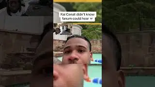 Kai Cenat Thought Fanum Couldn't Hear Him😂