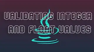Integer And Float Validation | How to Validate Integer | How to Validate Float | Java